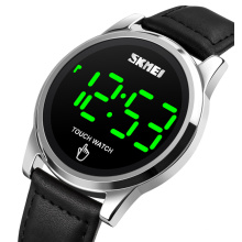 Skmei 1684 montre numérique led marques de montres de qualité led montres à écran tactile